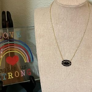 NWT KEndra Scott Elisa with Deep Purple Pendant Necklace #KSNK